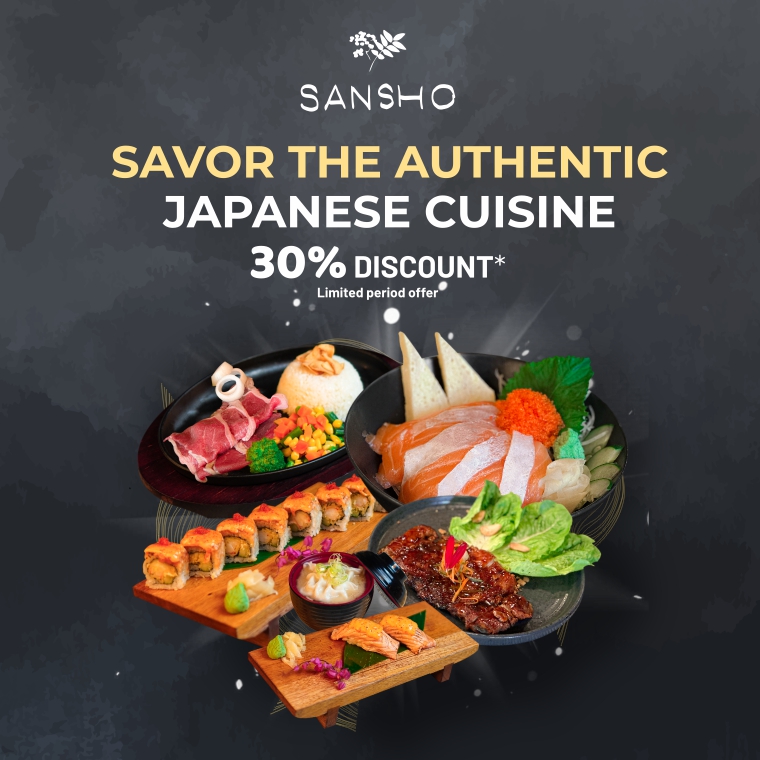 Sansho Opening Discount